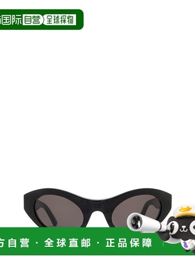 BALENCIAGA 女士太阳镜 BB0250S001 SS2025 黑色