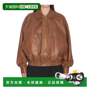 1h可退 潮奢 Saint Laurent 圣罗兰 女士 飞行员皮夹克 824387YCS