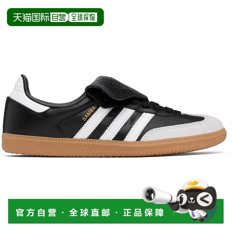 1h可退 潮奢 Adidas Originals 女士 黑色 Samba LT 运动鞋 IG201