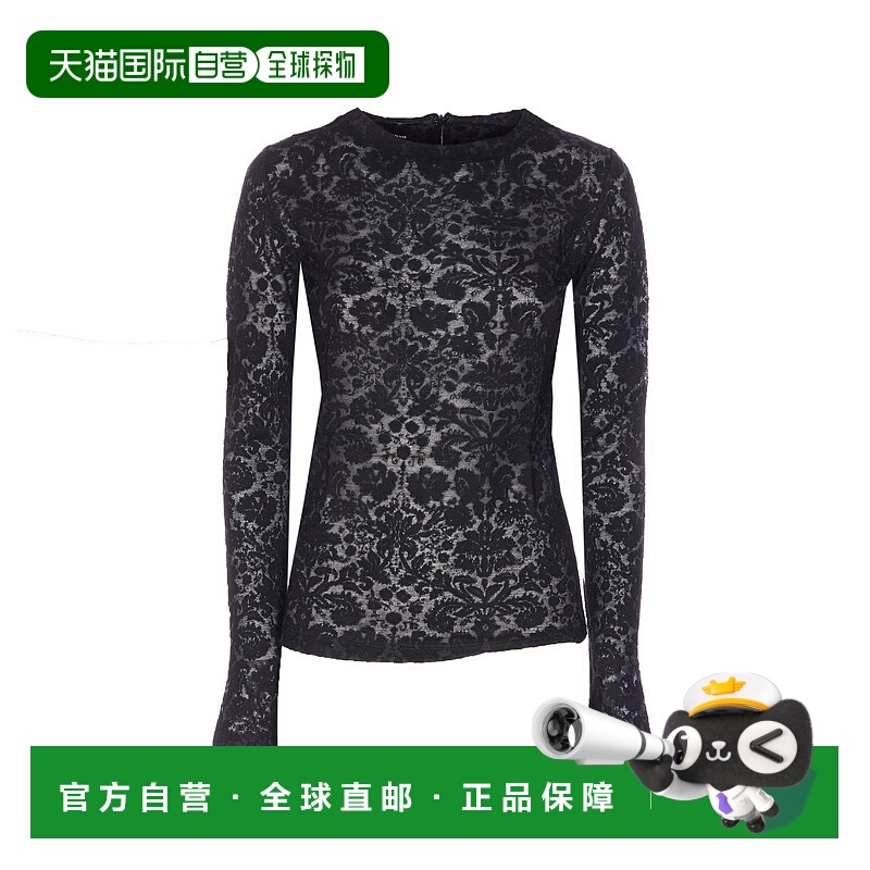 1h可退 PINKO 女士T恤 105697A2TWZ99 AW2025 花色 Black Marinar