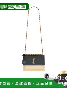 SAINT LAURENT 女士斜挎包 442906D42EW1089 手提包单肩包黑色CO