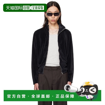 1h可退 潮奢 Our Legacy 男士 黑色 Shrunken Full Zip 夹克 M424
