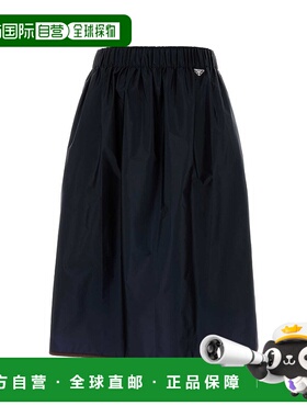 PRADA 女士半身裙 21H018SOOO1WQ9F04WW SS2026蓝色 A字裙