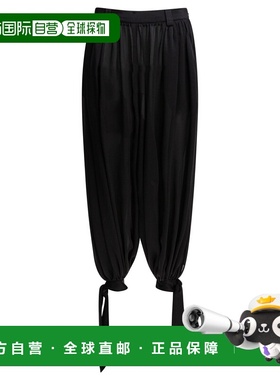 CHLOÉ 女士休闲裤 25UPA06329001 SS2025 黑色 Chloe Balloon Pan