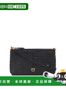 PINKO 女士斜挎包 104277A2CFZ99Q AW2025 手提包单肩包黑色