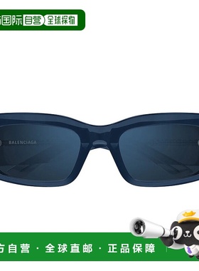 BALENCIAGA 女士眼镜 BB0328S004-4 SS2024 蓝色 Balenciaga Sung