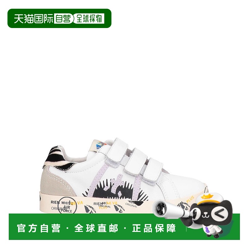 1h可退 潮奢 premiata 女童 运动鞋童鞋童装 white白色 舒适时尚