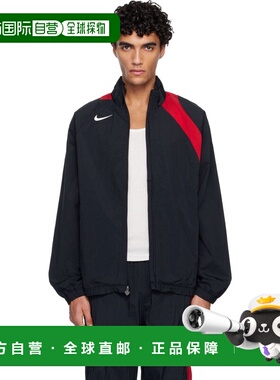 潮奢 Nike 耐克 男士 黑色 Total 90 Repel Football 运动夹克 HQ