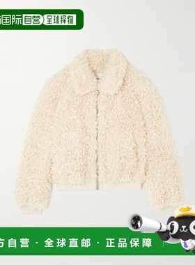 1h可退 潮奢 ISABEL MARANT 女士 Tayma 长毛绒夹克 MA0518FAD1A0