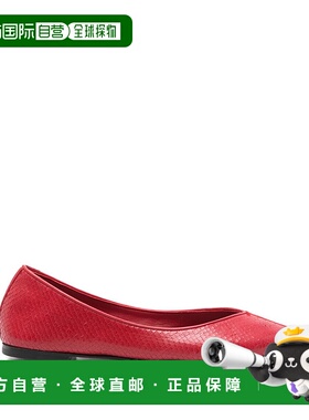 1h可退 潮奢 Jacquemus 女士 JACQUEMUS 红色平底鞋 FOW00183AC24