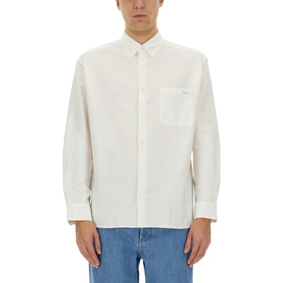 A.P.C. 男士衬衫 COHAHH12599AAC CO 白色 Shirt