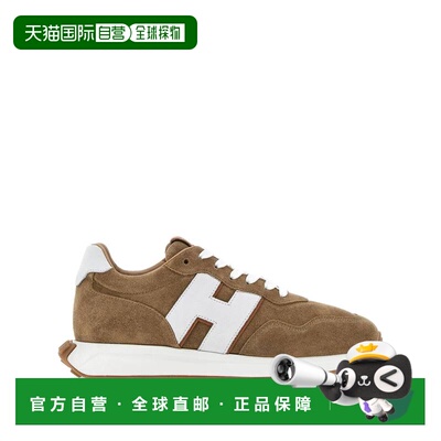 1h可退 HOGAN 男士运动鞋 HXM6010EH41T38239P SS2025 白色男鞋