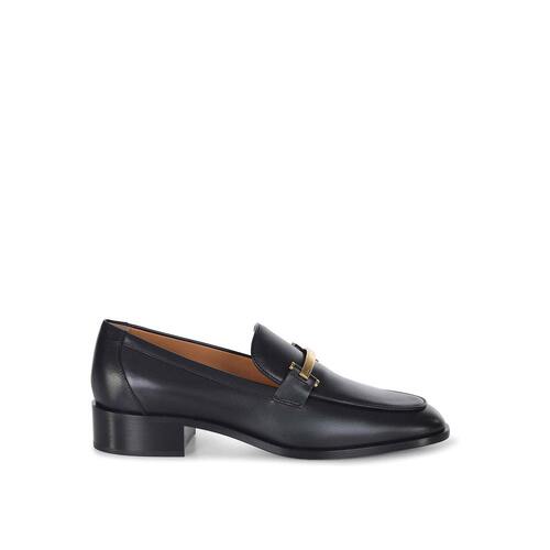 1h可退 TOD'S 女士芭蕾乐福鞋 XXW28K0JE50SMXB999 SS2025 黑色