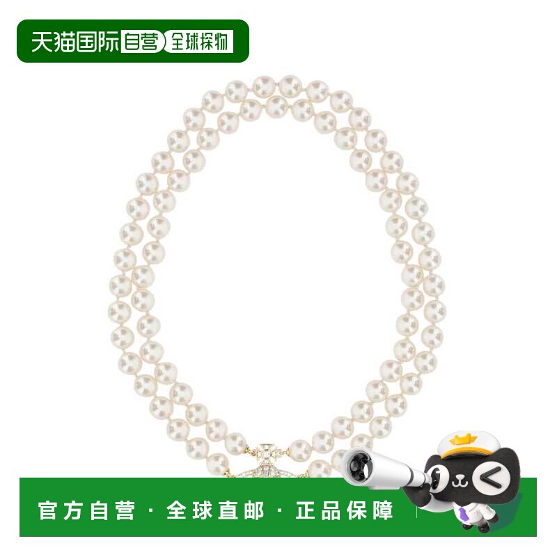 1h可退 VIVIENNE WESTWOOD 女士项链 6303002502R143R143珍珠项圈