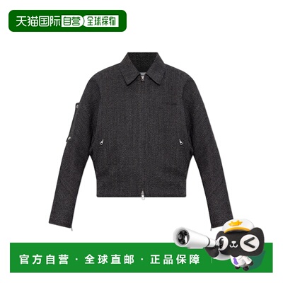 1h可退 COURREGES 女士夹克 325CBL308WO01440BLACKHERITAGEWHITE