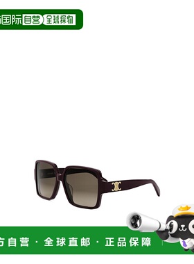 CELINE 女士太阳镜 CL40316U69F SS2025 棕色 全框太阳镜