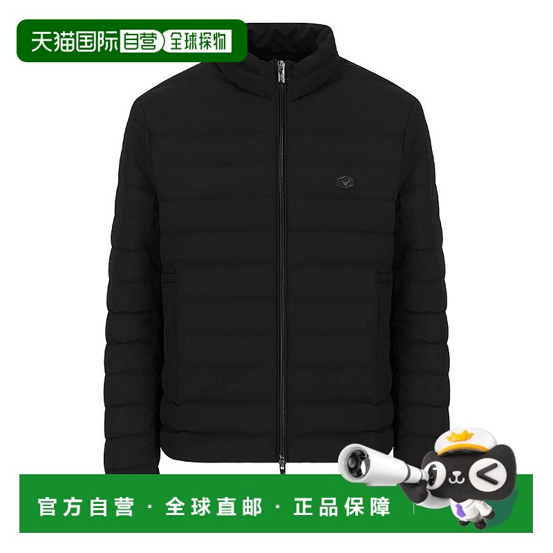 1h可退 EMPORIO ARMANI 男士外套 8N1BQ21NLRZ0999 CO 黑色阿玛尼