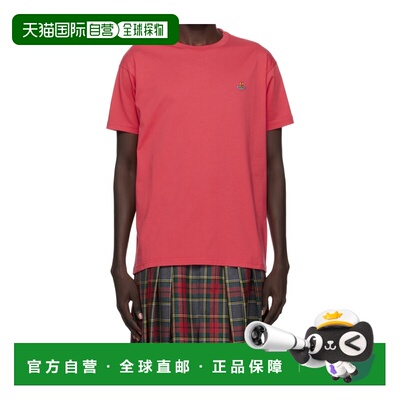 VIVIENNE WESTWOOD 男士T恤 3G010013J001MTOMATORED