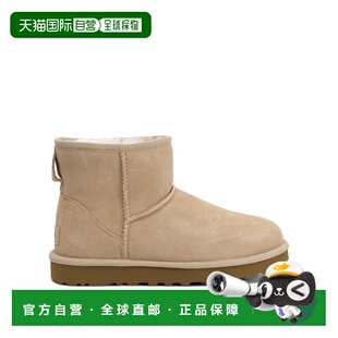 UGG 女士靴子 1016222SAN CO 浅棕色 经典迷你短筒靴雪地靴