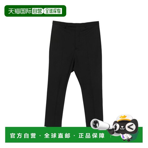 rick owens 瑞克 欧文斯 男士 ASTAIRES PRESSED-CREASE 直筒裤子