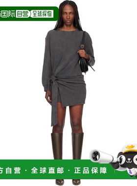 1h可退 潮奢 ISABEL MARANT 女士 灰色 Zae 连衣裙 RO1014FAD1M01