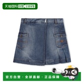GIVENCHY 牛仔半身裙 AW2024 蓝色 女童连衣裙 H30395Z10