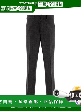 PRADA 男士休闲裤 UPA669S22215OWF0308 AW2024 灰色