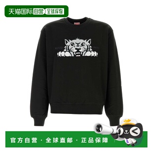 FF65SW2654MF99J AW2025 黑色 KENZO cotton 卫衣 Black swea 男士