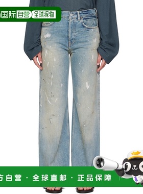 1h可退 潮奢 Acne Studios 艾克妮 女士 蓝色 Regular-Fit 2021F