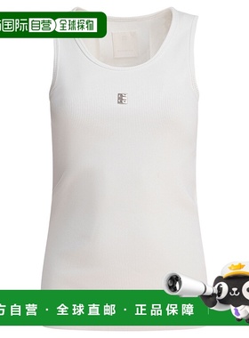 GIVENCHY 女士针织衫 BW70CH3YHY100 SS2025 白色 Cotton tank to