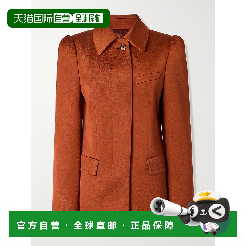 1h可退 潮奢 Dries Van Noten 德赖斯 范诺顿 女士 压花绉纱西装