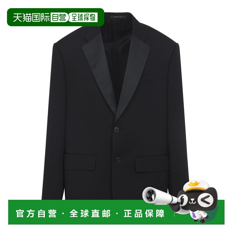 BALENCIAGA 男士西服 857393TNT391000 SS2026 黑【付后1h可退】