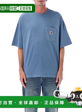 1h可退 潮奢 CARHARTT WIP 男士 Hudson 口袋T恤 I0351401YI5F