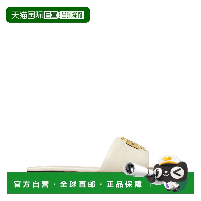 1h可退 TORY BURCH 女士凉鞋 157966250 CO 白色 Eleanor Cream L