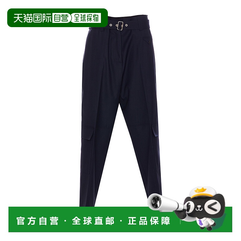 PINKO 女士休闲裤 104701A2BQG82 SS2025 蓝色