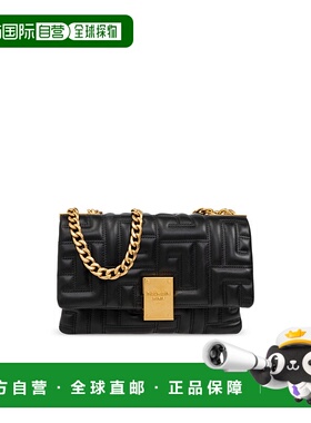 BALMAIN 女士斜挎包 DN1BJ778LNQD0PA CO 黑色 Balmain Bags