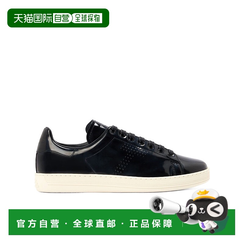 1h可退 TOM FORD 男士休闲鞋 J1045LCL249L3NW02 AW2024 黑色