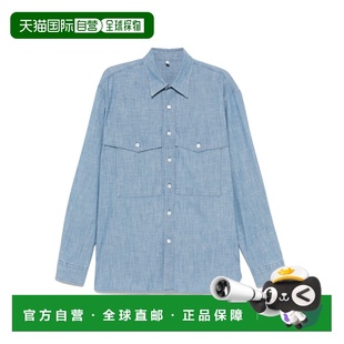 1251NOTESHIRTMIDBLUE 衬衫 SS2025 男士 SUNFLOWER