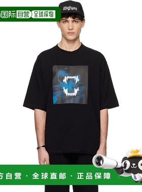 1h可退 潮奢 undercover 高桥盾 男士 黑色印花 T 恤 UP1E48012