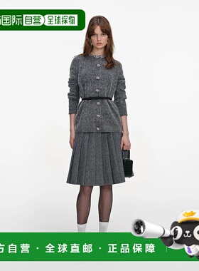 1h可退 SELF-PORTRAIT 女士针织衫 RS26123CAGRGREY SS2026开衫