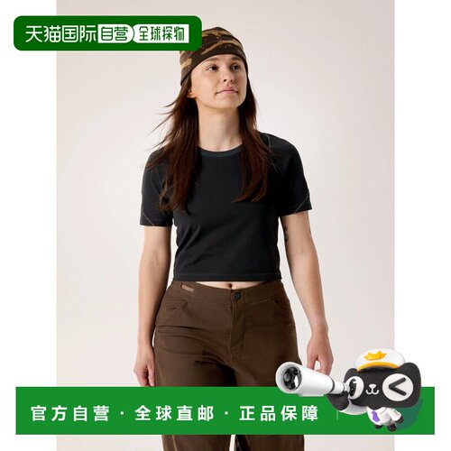 Arc'teryx 男士衬衫 X000010087BLACK CO 黑色 Lula T-Shirt Wome