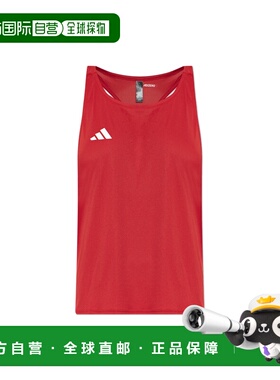 ADIDAS 女士健身衣 IT18220TEPORE SS2026 红色 Top from the Adi