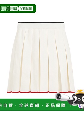 THOM BROWNE 女士半身裙 FKK132BY1037100WHITE AW2024a字裙
