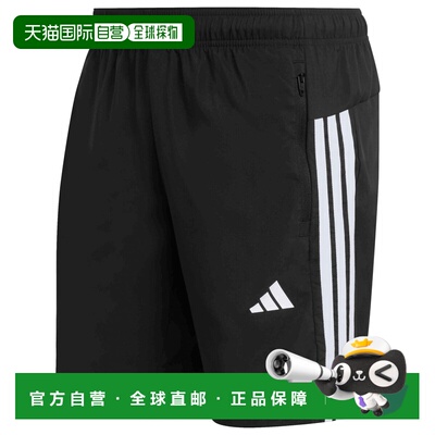 1h可退 ADIDAS 男士短裤 0124679BLACKWHITE CO 黑色