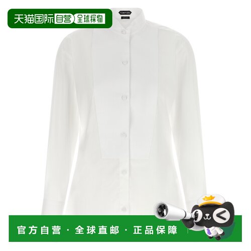 TOM FORD 女士衬衫 CA3344FAX1708WAB AW2026 白色