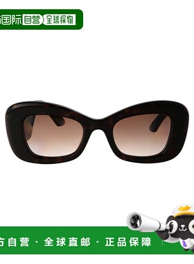 1h可退 潮奢 mcqueen 亚历山大 麦昆 女士 几何框太阳镜 AM0434S