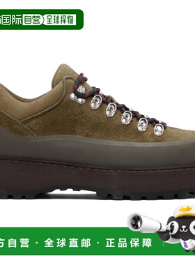 1h可退 潮奢 Diemme 男士 绿色 Cornaro Gomma 踝靴 DI25FWCOMF04