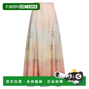 1h可退 潮奢 ZIMMERMANN 女士 长款半身裙 beige米色 舒适时尚