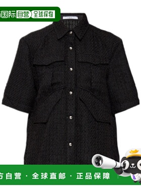 IRO 女士衬衫 WP18SARINABLACK SS2025 黑色 短袖衬衫