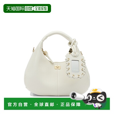 GANNI 女士手提包 B2070102135 SS2026 白色 Handbags斜挎包